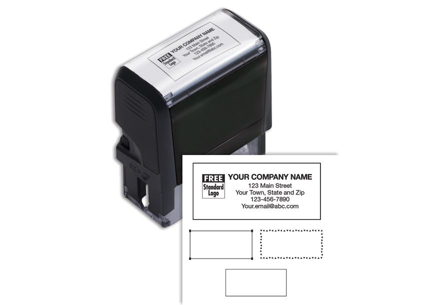Product image for Self-Inking Name and Address Stamp - 5 Lines - Item# 102169M