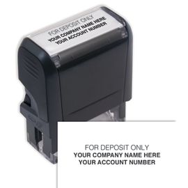 102170B-Self-Inking Endorsement Stamp - Custom Layout102170B