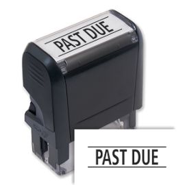 103001-Past Due Stamp - Self-Inking103001
