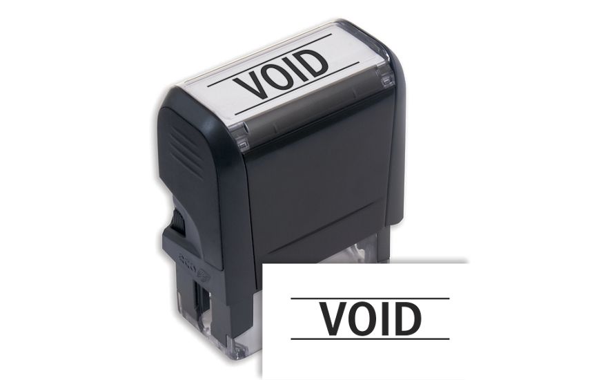 Product image for Void Stamp - Self-Inking - Item# 103004