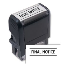 103005-Final Notice Stamp - Self-Inking103005