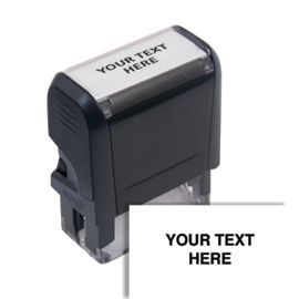 Custom Self Inking Pre Inked Name Date Address Stamps