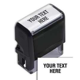 Design Your Own Stock Stamp, Large - Self-Inking