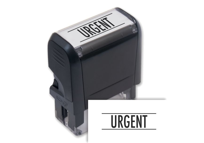 Product image for Urgent Stamp - Self Inking - Item# 103051