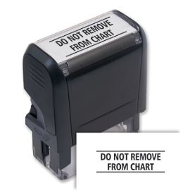 103064-Do Not Remove From Chart Stamp - Self Inking103064