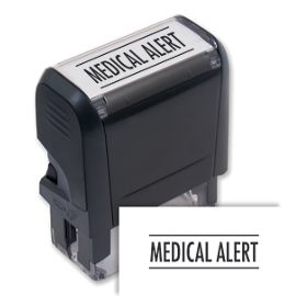103066-Medical Alert Stamp - Self Inking103066