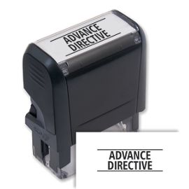 103069-Advance Directive Stamp - Self Inking103069