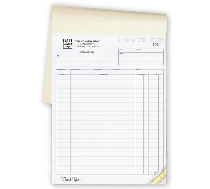 Shipping Invoices - Large Classic Booked | 106B | Deluxe | Deluxe.com