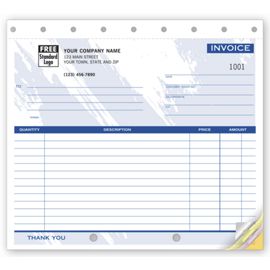 108T-Invoices - Small Lined108T