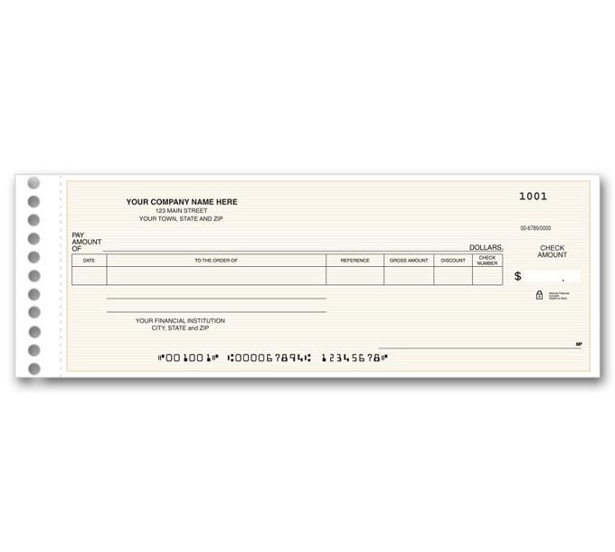 Expense/Ledger Check | Deluxe.com