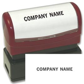 1132319-Single Line Custom Pre-Inked Stamp1132319