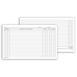 1140-Continuation Exam Records, Card Style, with Account Record1140