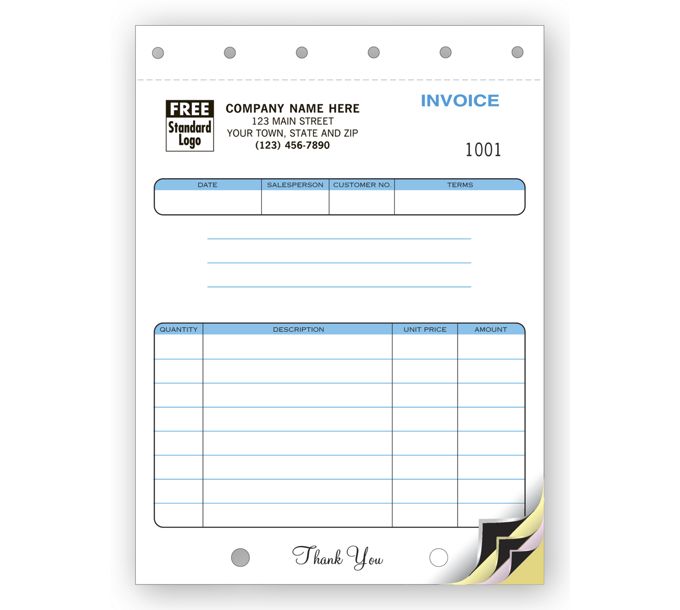 Business Forms - Invoices - Classic, Compact Invoices - 114 by Deluxe ...