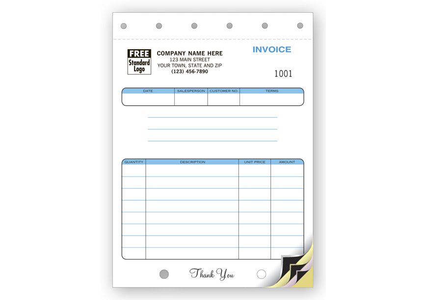 Product image for Classic, Compact Invoices - Item# 114