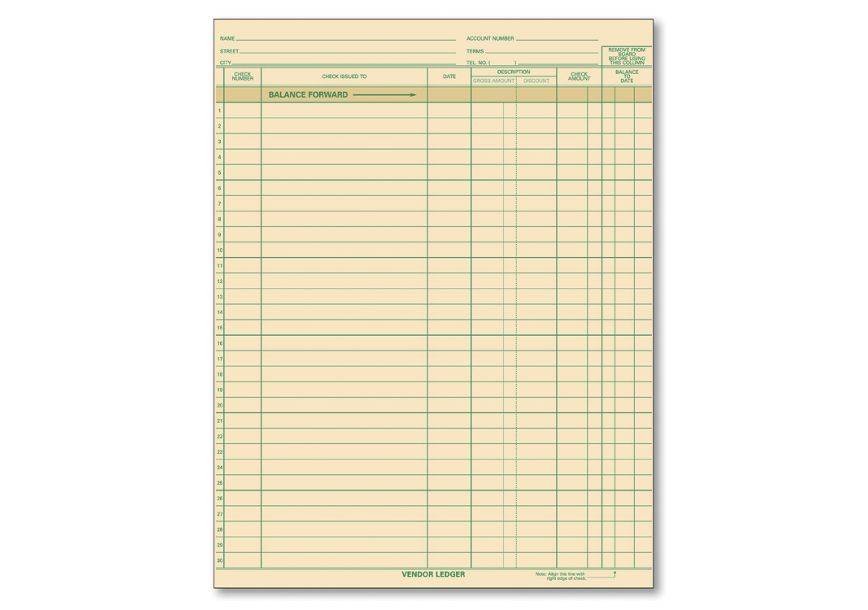 Product image for Compact Expense Ledger - Item# 115031N