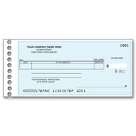 Personal Size One Write Center Check