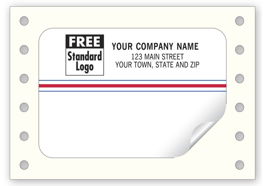 Product image for Continuous Small Mailing Label - Item# 1215