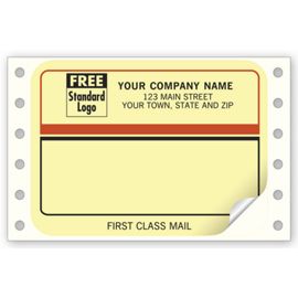 1226-Continuous Mailing Label, "First Class Mail"1226