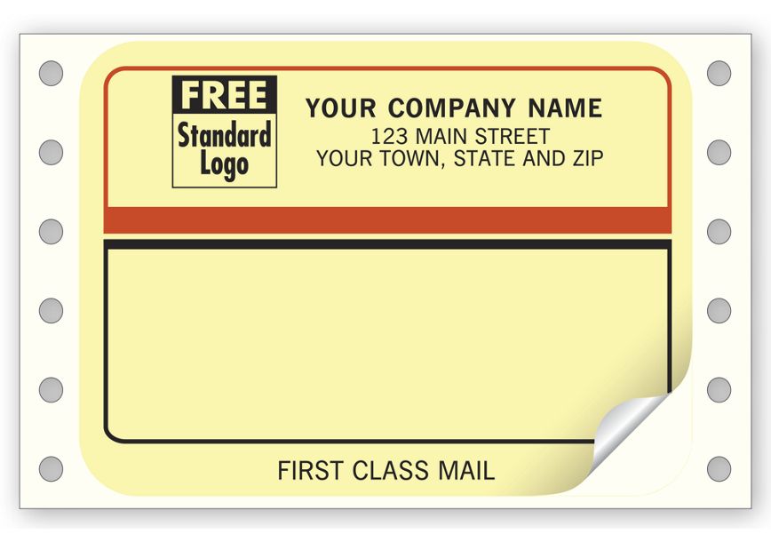 Business Labels - First Class Mail Continuous Mailing Label - 1226 by ...