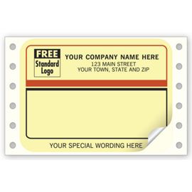 Order Continuous Mail Labels Mailing Labels: Custom Continuous & Inkjet ...