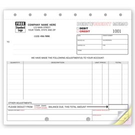124-Debit and Credit Memos124