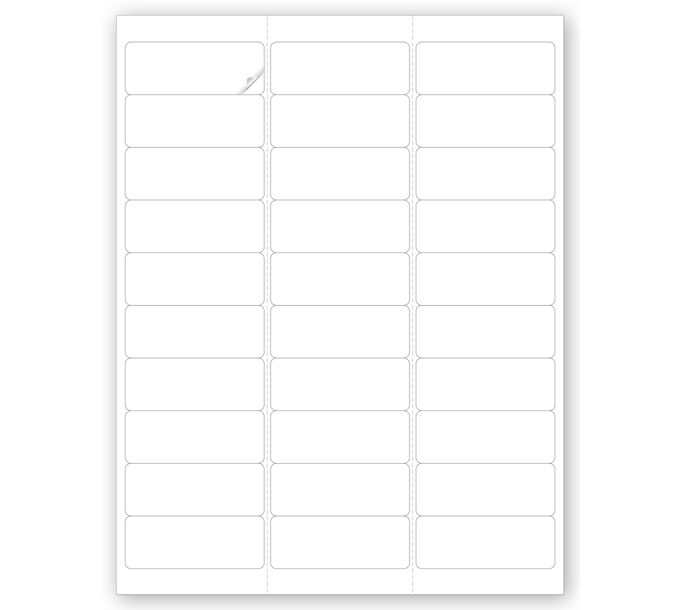 Laser & Inkjet Mailing Labels (12650) Deluxe Custom Labels