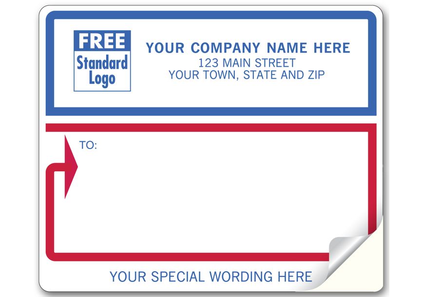 Printing mailing labels discount