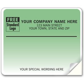 12696-4 x 3 1/3 Laser Teal Mailing Labels12696