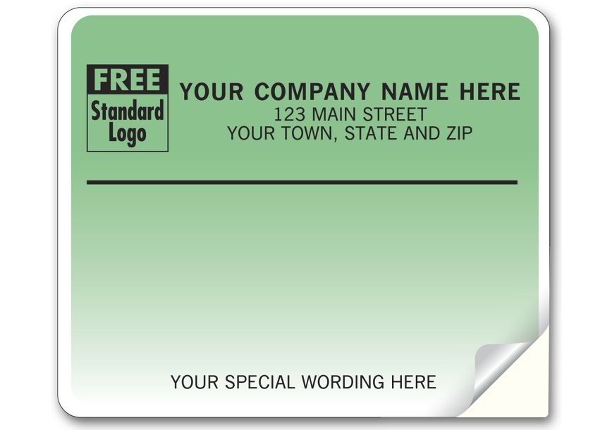 Product image for 4 x 3 1/3 Laser Teal Mailing Labels - Item# 12696