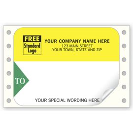 Order Continuous Mail Labels Mailing Labels: Custom Continuous & Inkjet ...