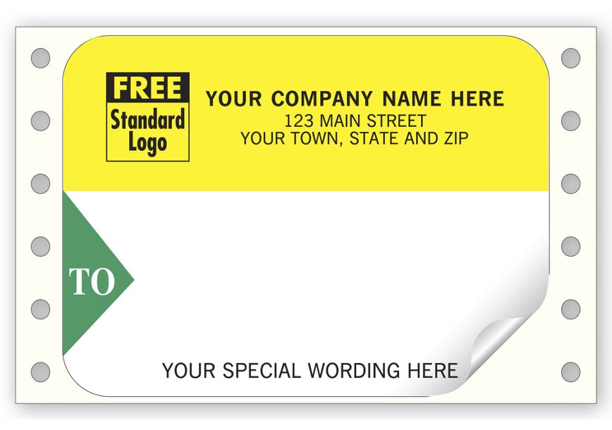Product image for Continuous Mailing Label - Item# 1286