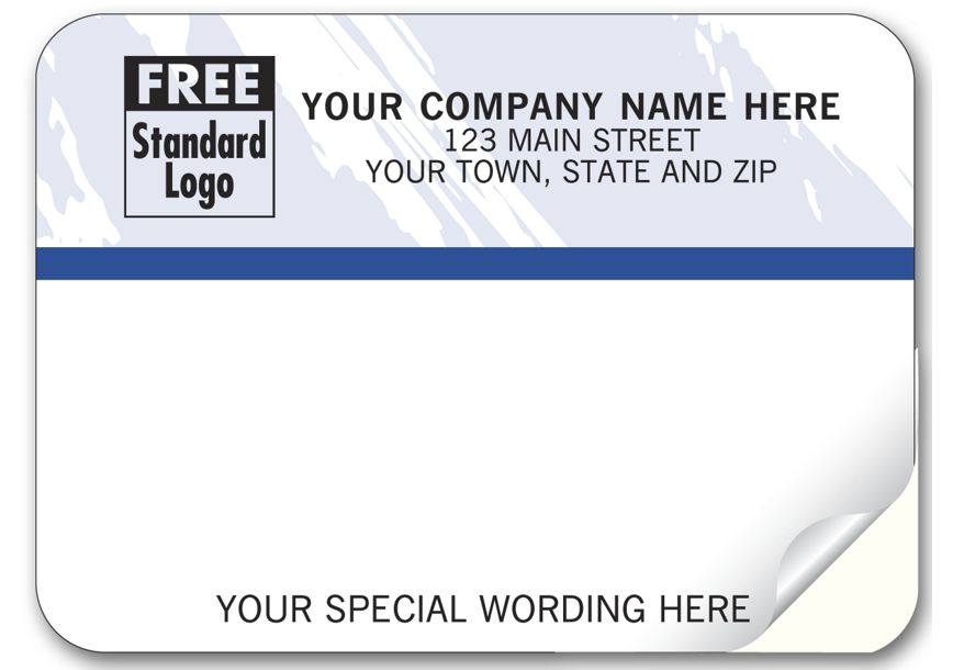 Product image for Mailing Labels, Padded, Colors Design - Item# 1292T