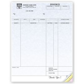 13034G-Invoices, Laser, Parchment13034G