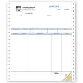 13051B-Product Invoices, Continuous, Classic13051B