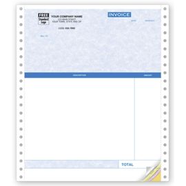 13052G-Continuous Professional Invoice Parchment13052G