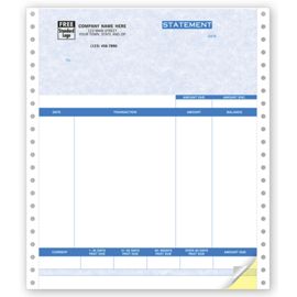 13053G-Statements, Continuous, Parchment13053G