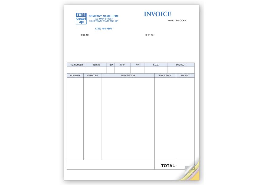 Product image for Product Invoices, Laser, Classic - Item# 13055