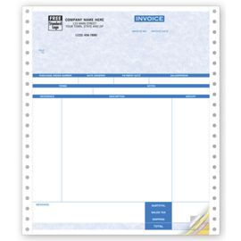 13189G-Service Invoices, Continuous, Parchment13189G