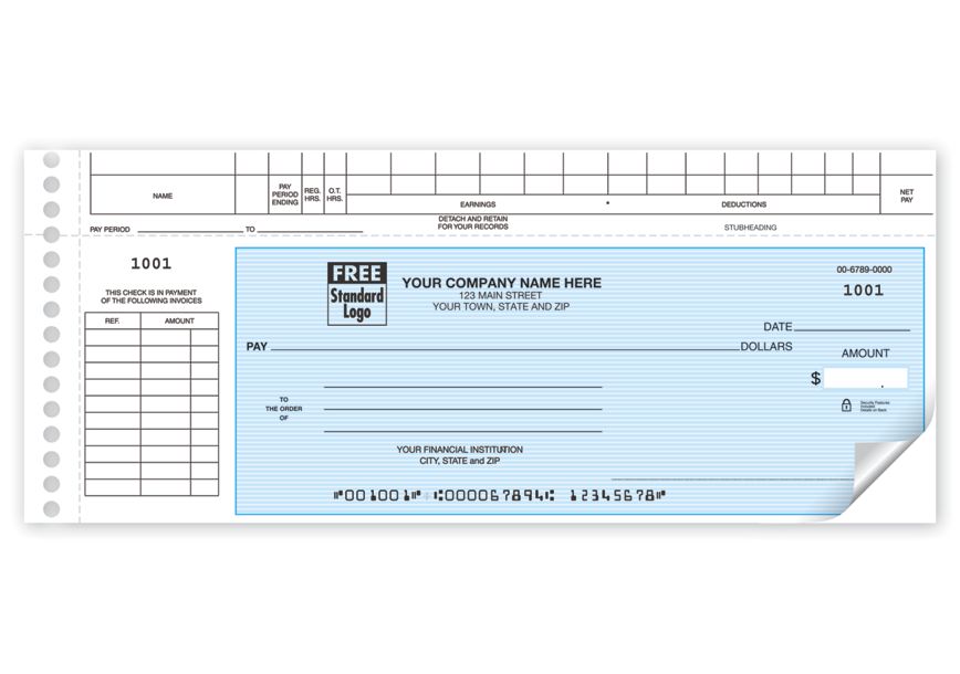 Product image for Topwrite Payroll/Expense Check - Item# 134011N