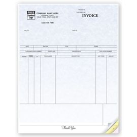 13429G-Invoices, Laser, Parchment13429G