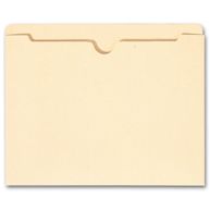 Top Tab Manila Pocket, 14 pt, No expansion