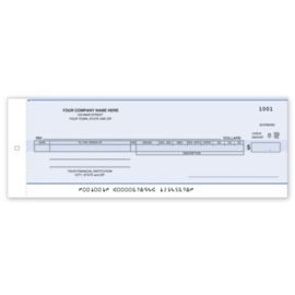 150CC-Payroll/General Disbursement Center Check-Carbon150CC