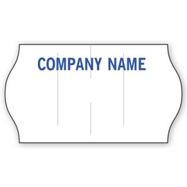 1571-Meto 1-Line Pricing Labels, Roll, White1571
