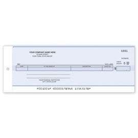 190CC-Cash Disbursement Center Check - Carbon190CC