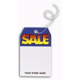 198-Tags, Sale, Blue & Yellow, Small198