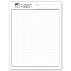 205-Graph Papers, Standard 1/4", Padded205