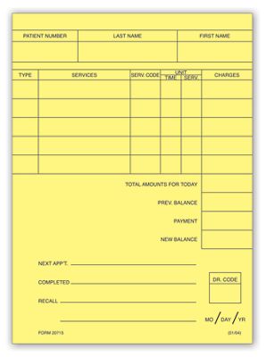 Service Information Slips | ShopDeluxe