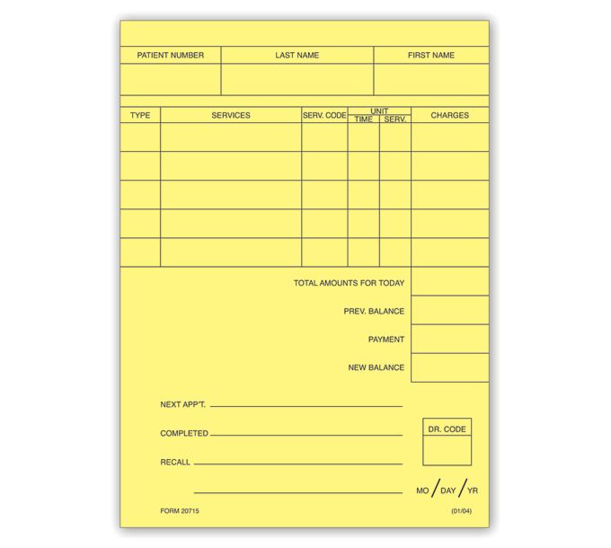 Service Information Slips \ ShopDeluxe | Deluxe.com