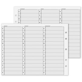 20930-Appt Bk Refill Pages 15 Min   8am-8:45pm20930