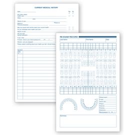 21001-Dental Re - Examination Records, White Ledger21001